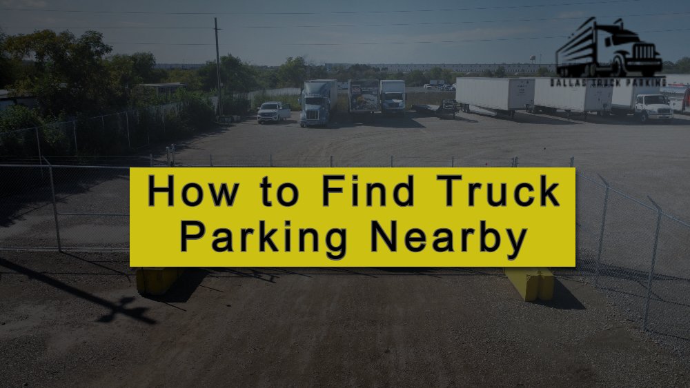 Truck Parking Near Me