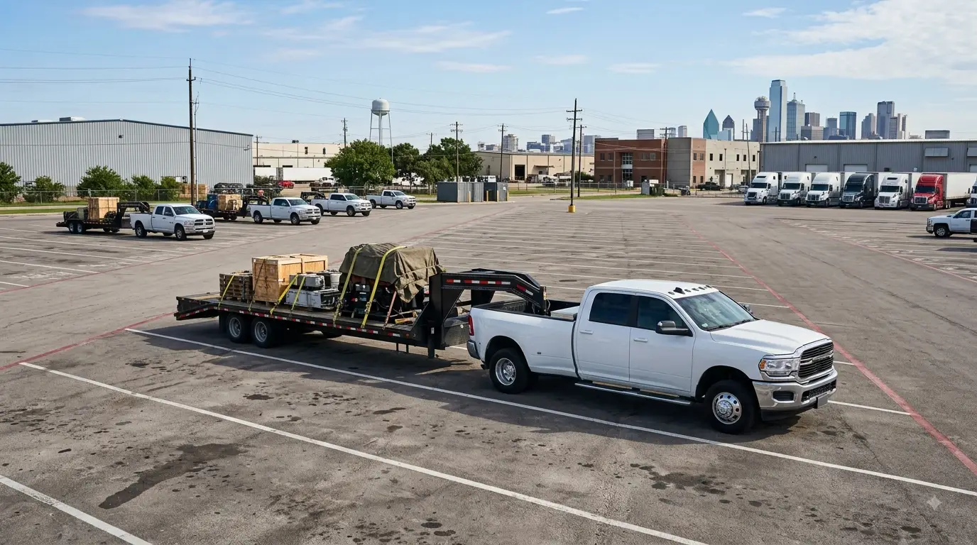 hot-shot-truck-parking-dallas